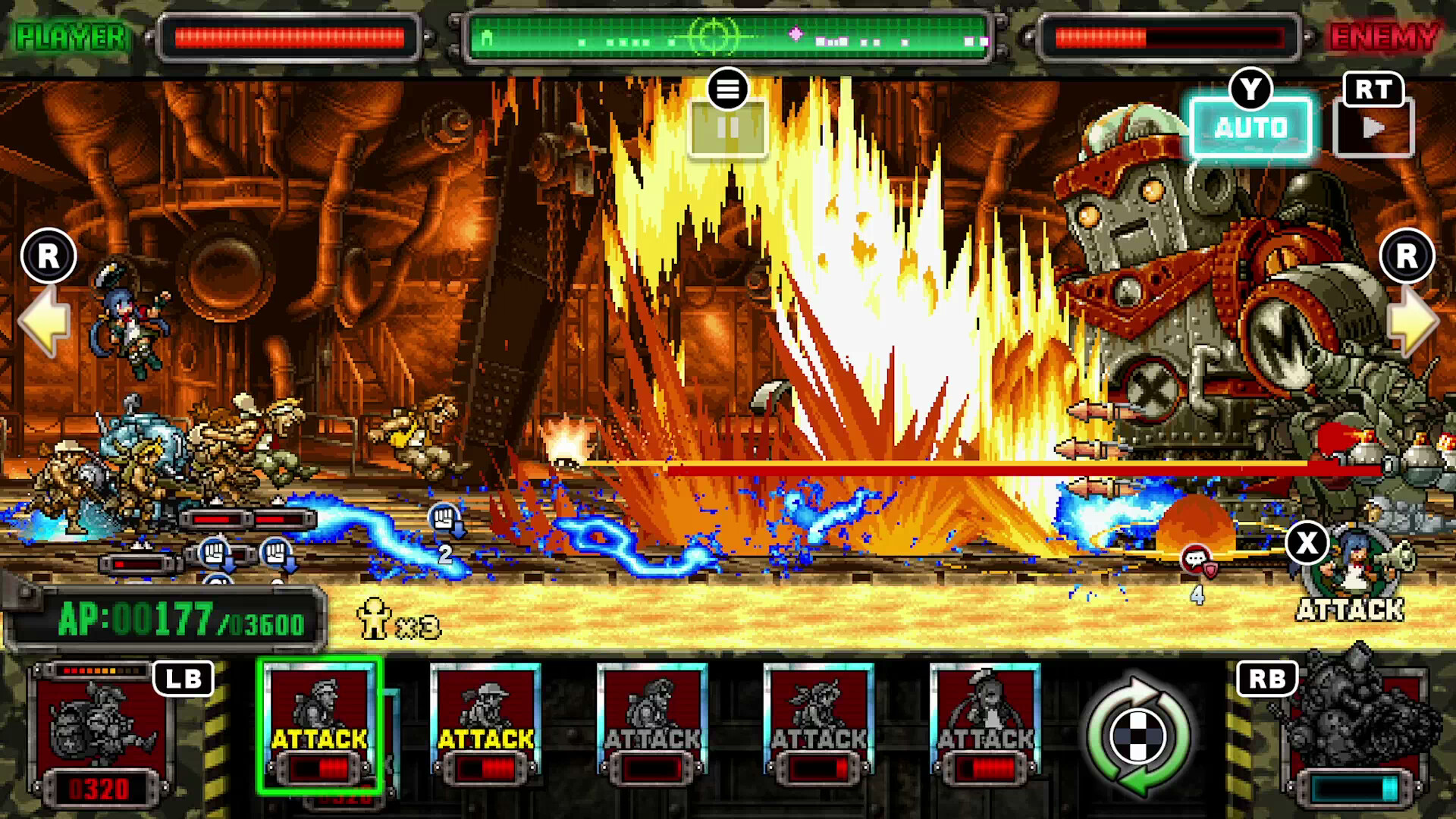 Скриншот: METAL SLUG ATTACK RELOADED