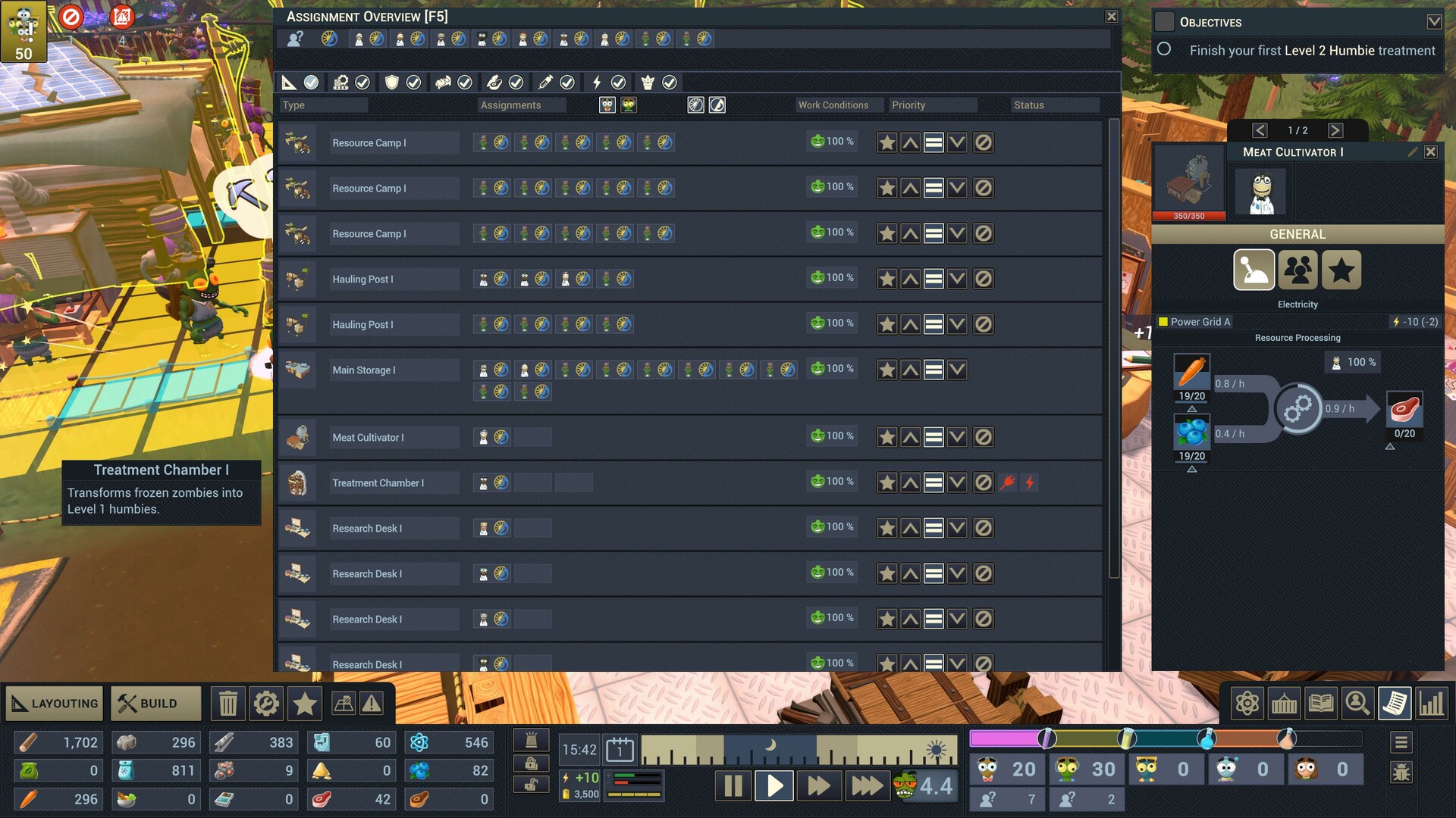Скриншот: Zombie Cure Lab