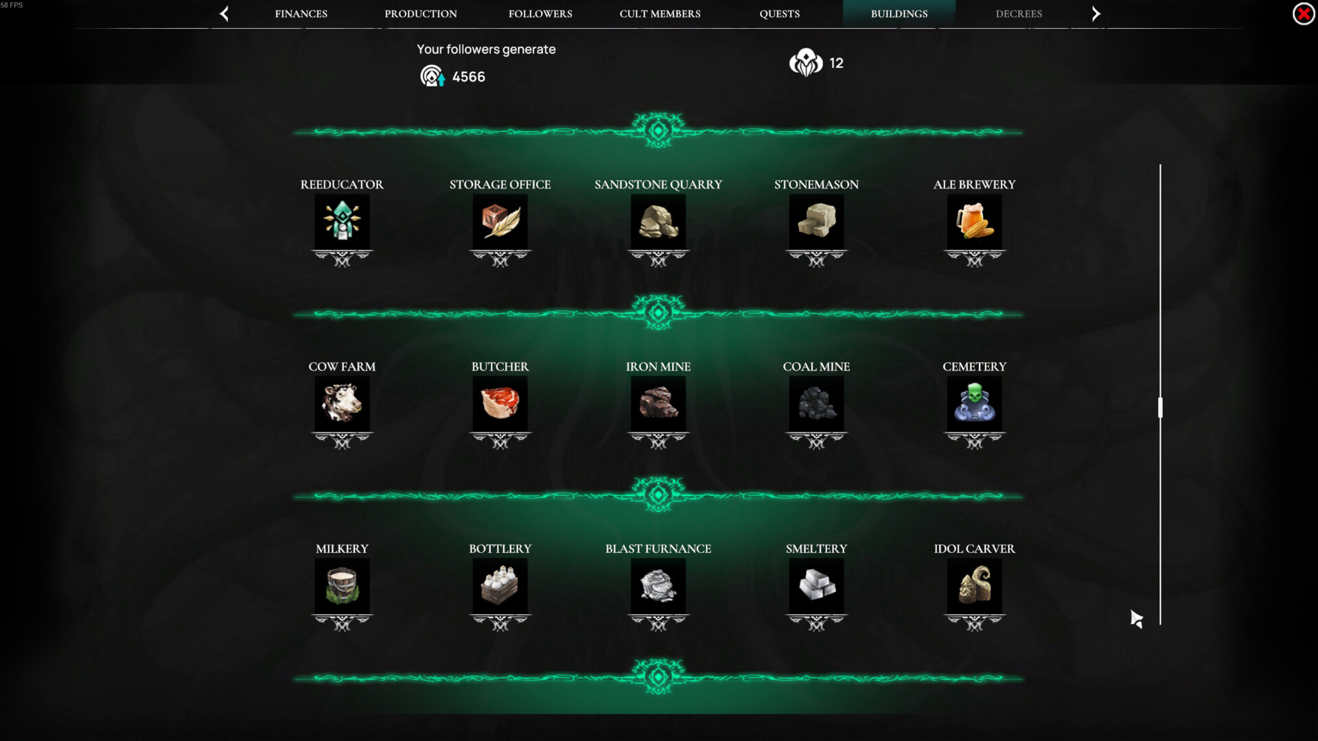 Скриншот: Worshippers of Cthulhu