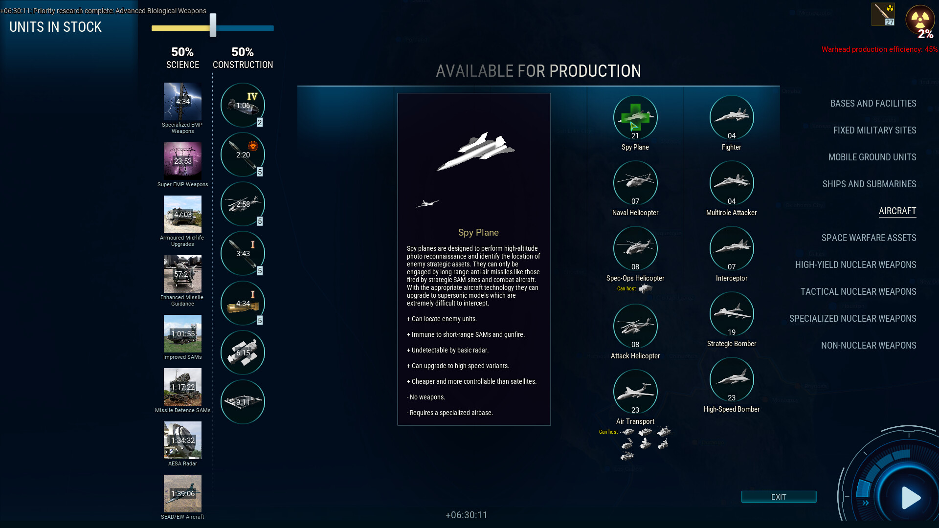 Скриншот: ICBM: Escalation