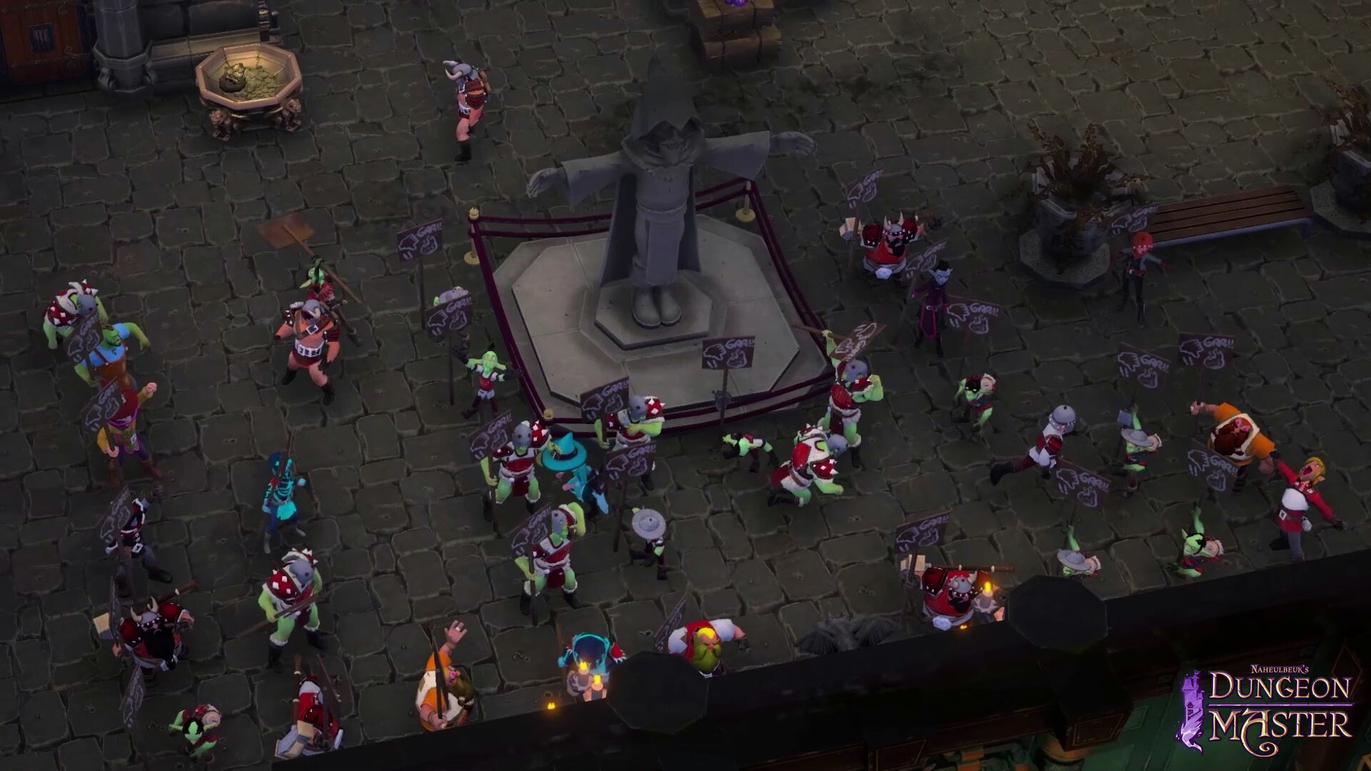 Скриншот: Naheulbeuk's Dungeon Master