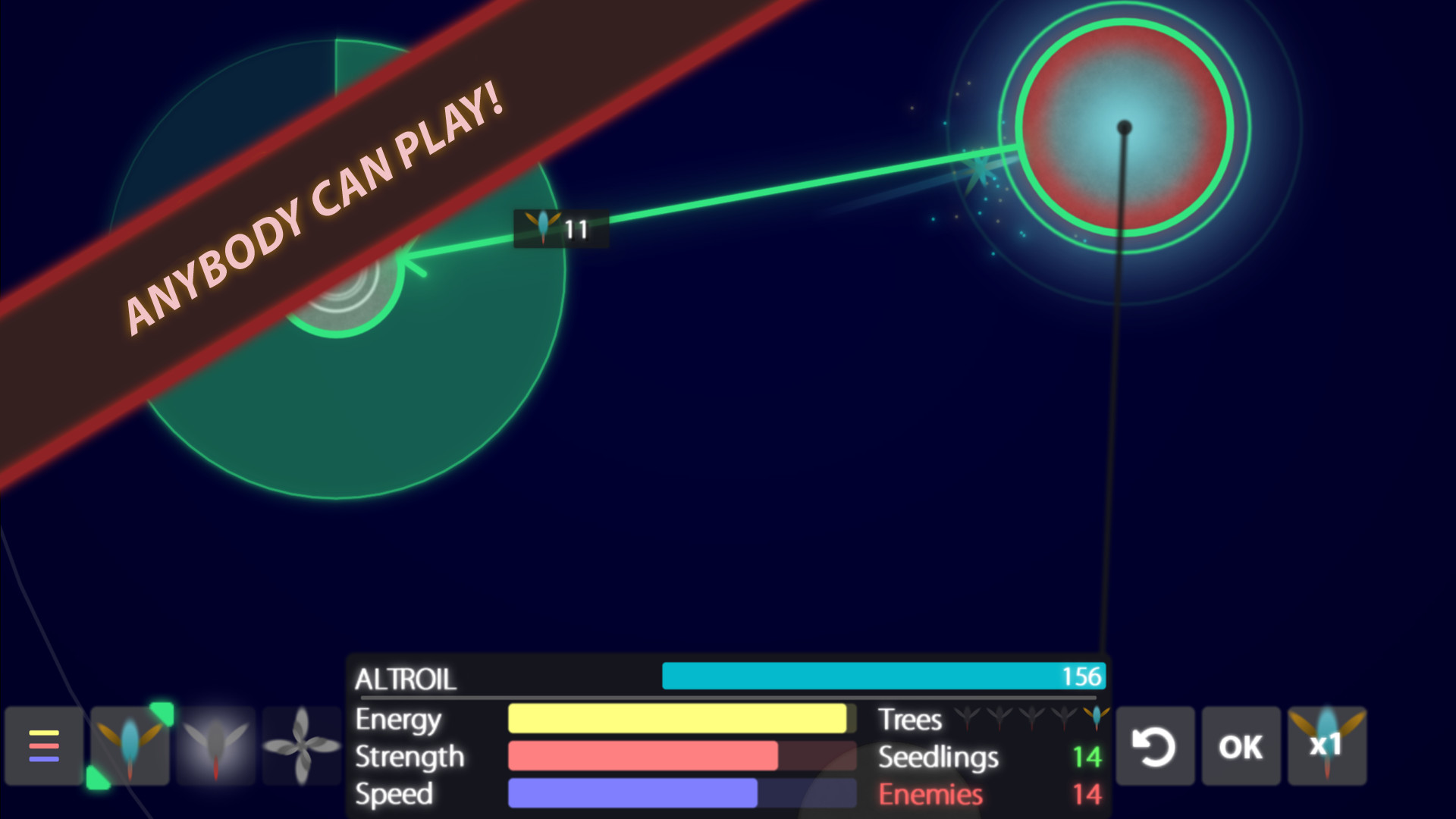 Скриншот: Eufloria HD