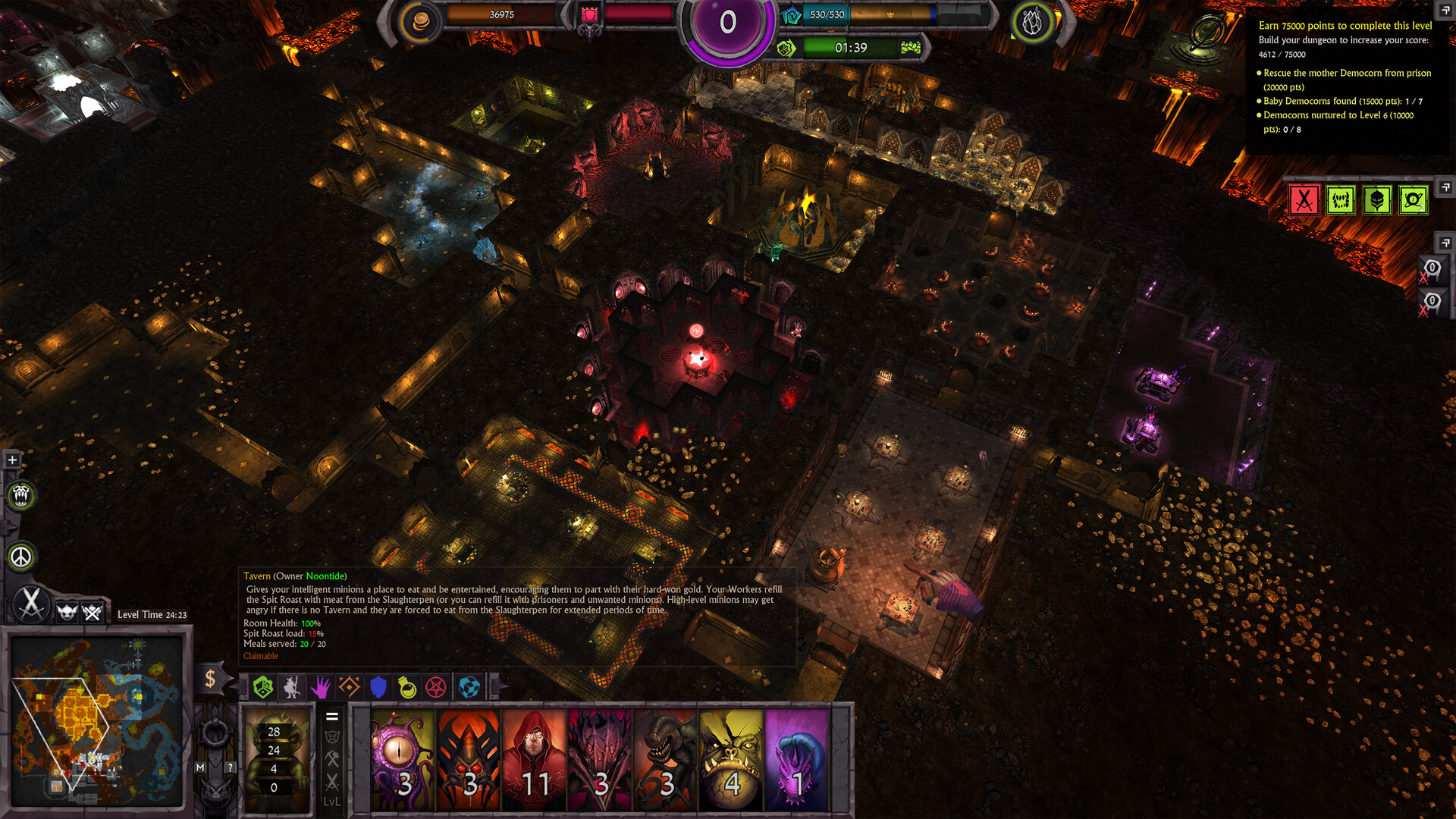 Скриншот: War for the Overworld