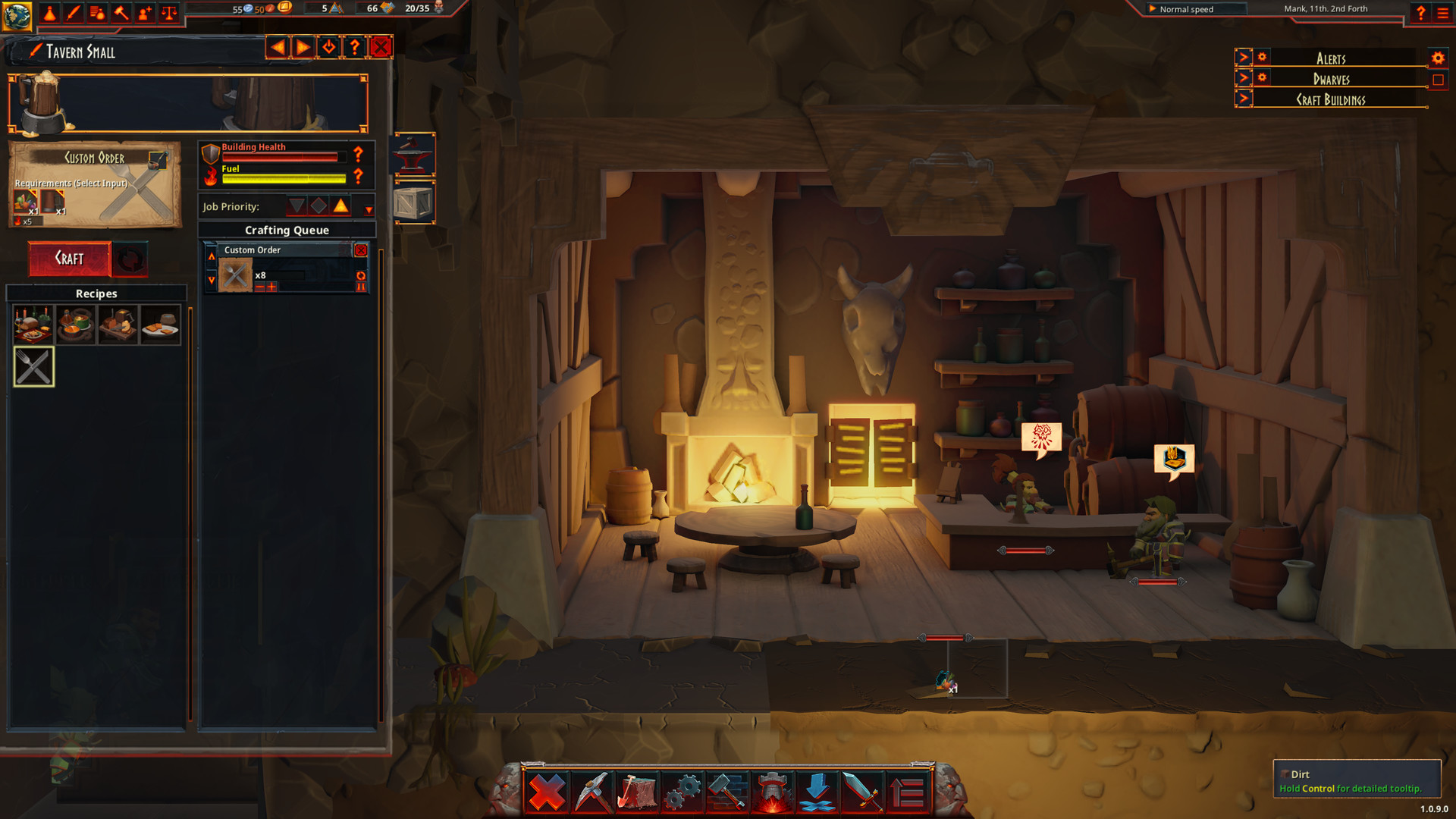 Скриншот: Hammerting