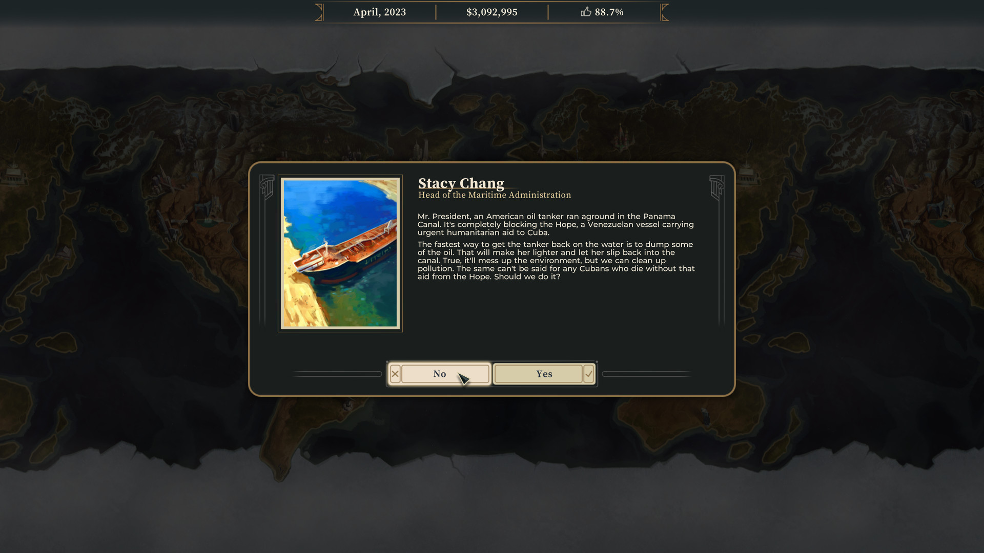 Скриншот: This Is the President