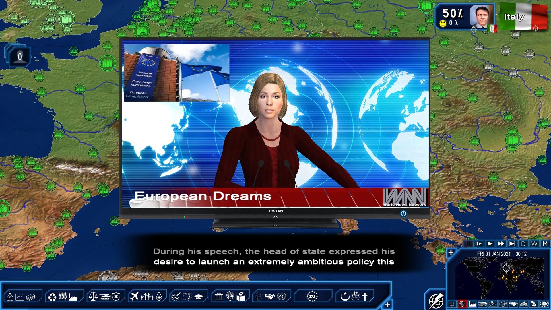 Скриншот: Power & Revolution 2021 Edition