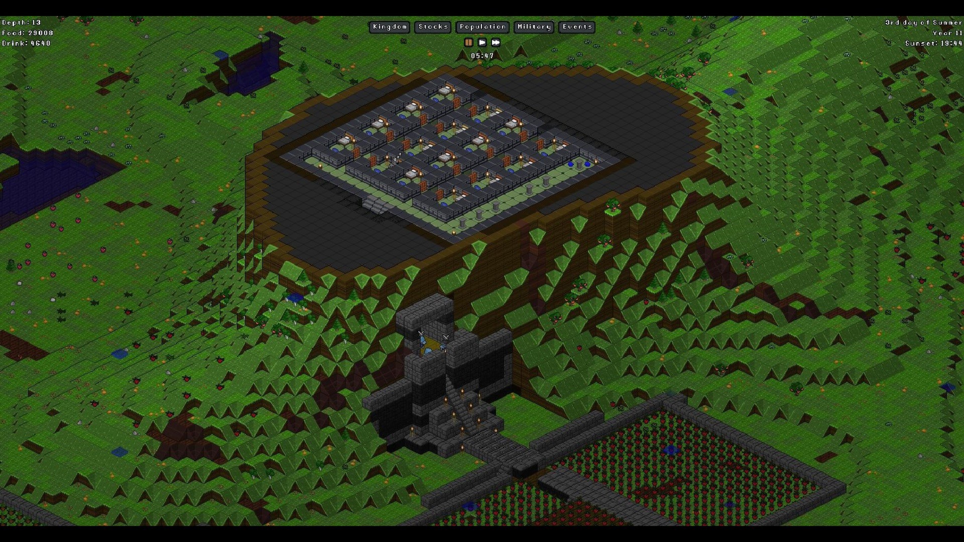 Скриншот: Gnomoria