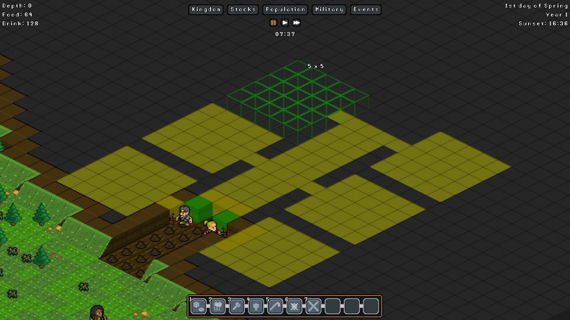 Скриншот: Gnomoria