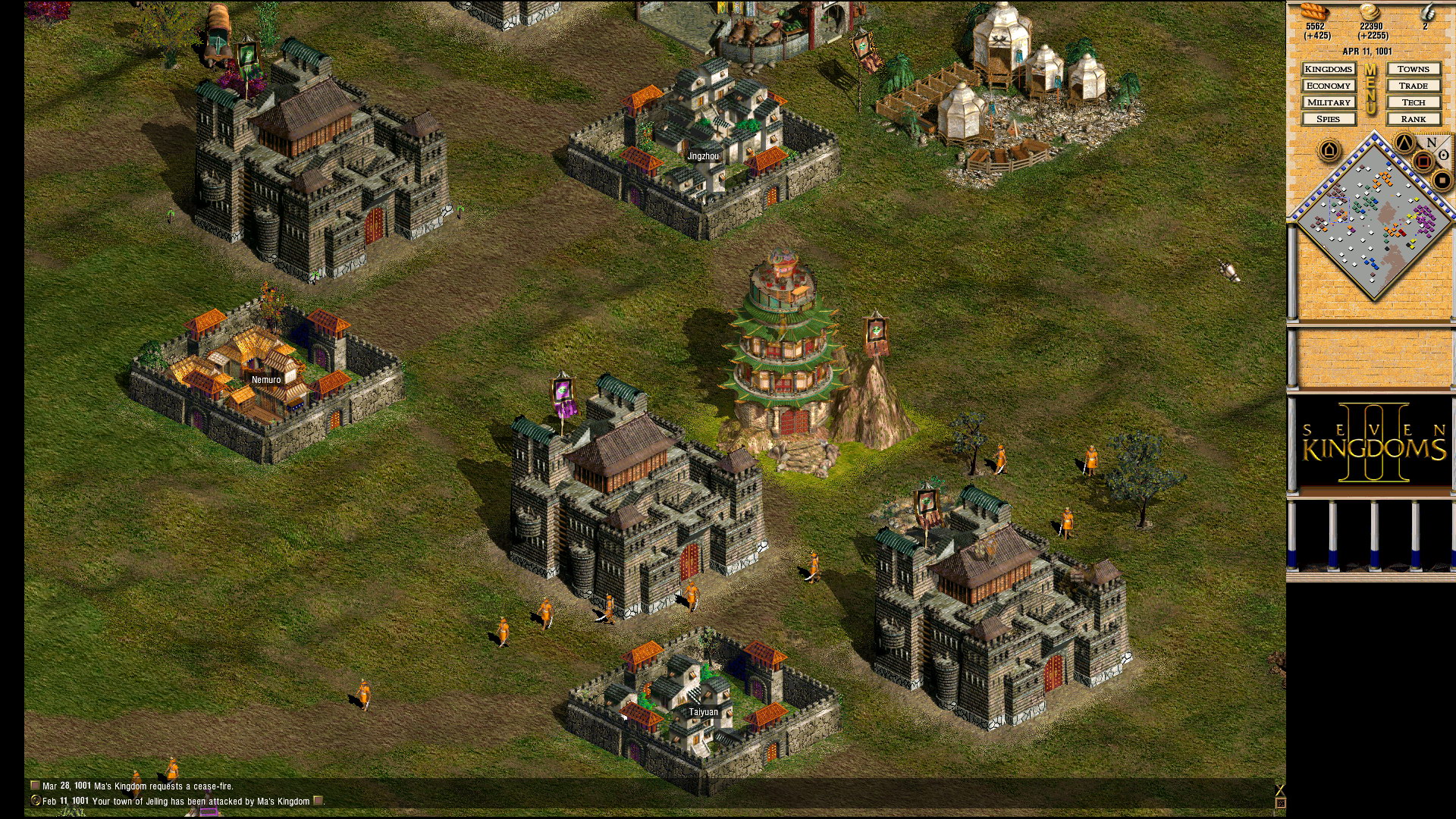 Скриншот: Seven Kingdoms 2 HD