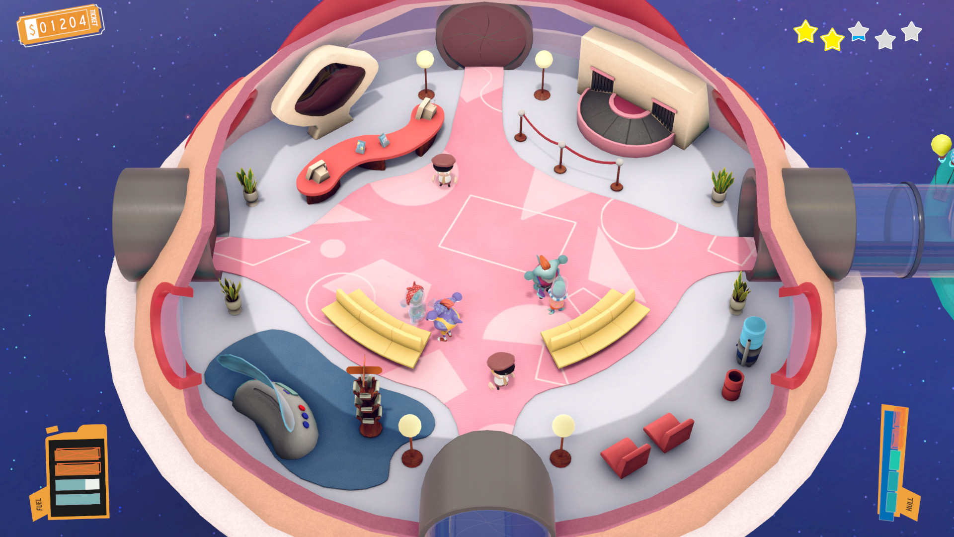 Скриншот: Spacelines from the Far Out