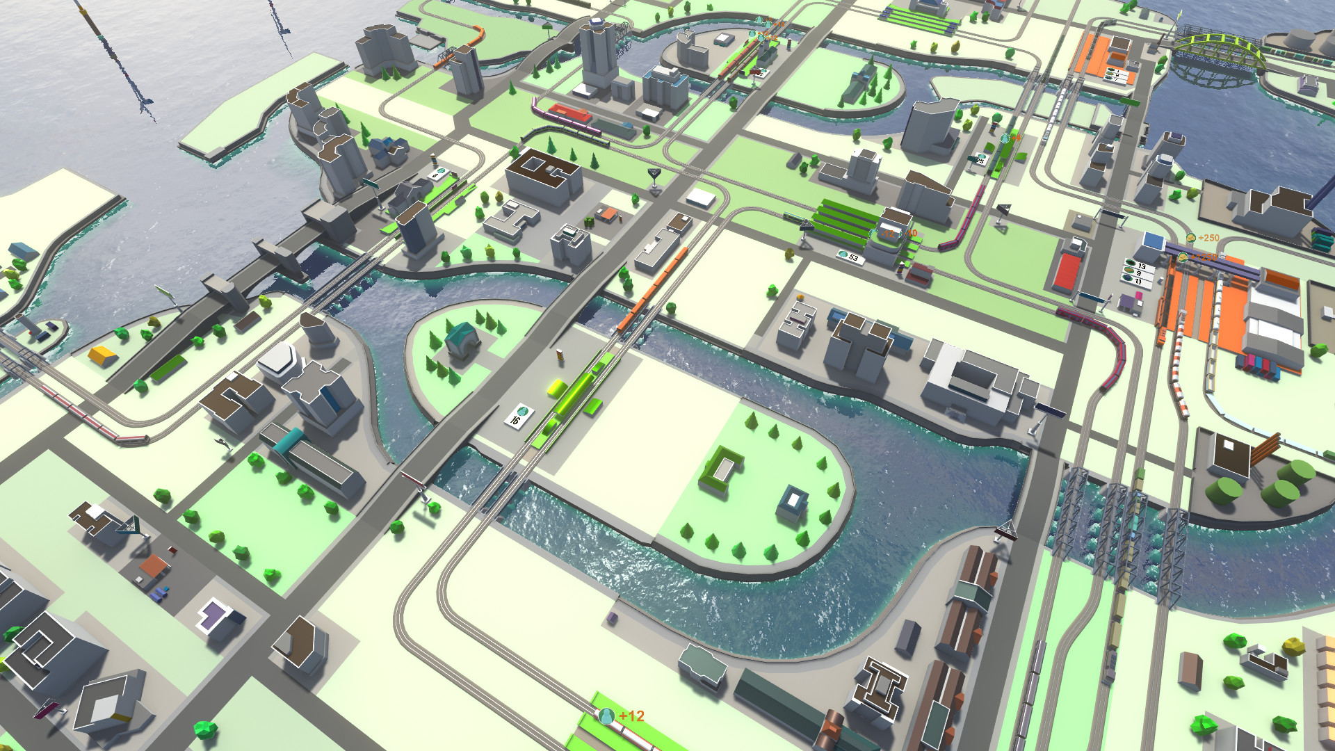 Скриншот: My Train Arrives