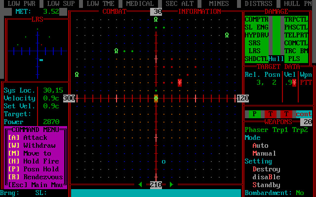 Скриншот 16: STAR FLEET II - Krellan Commander Version 2.0