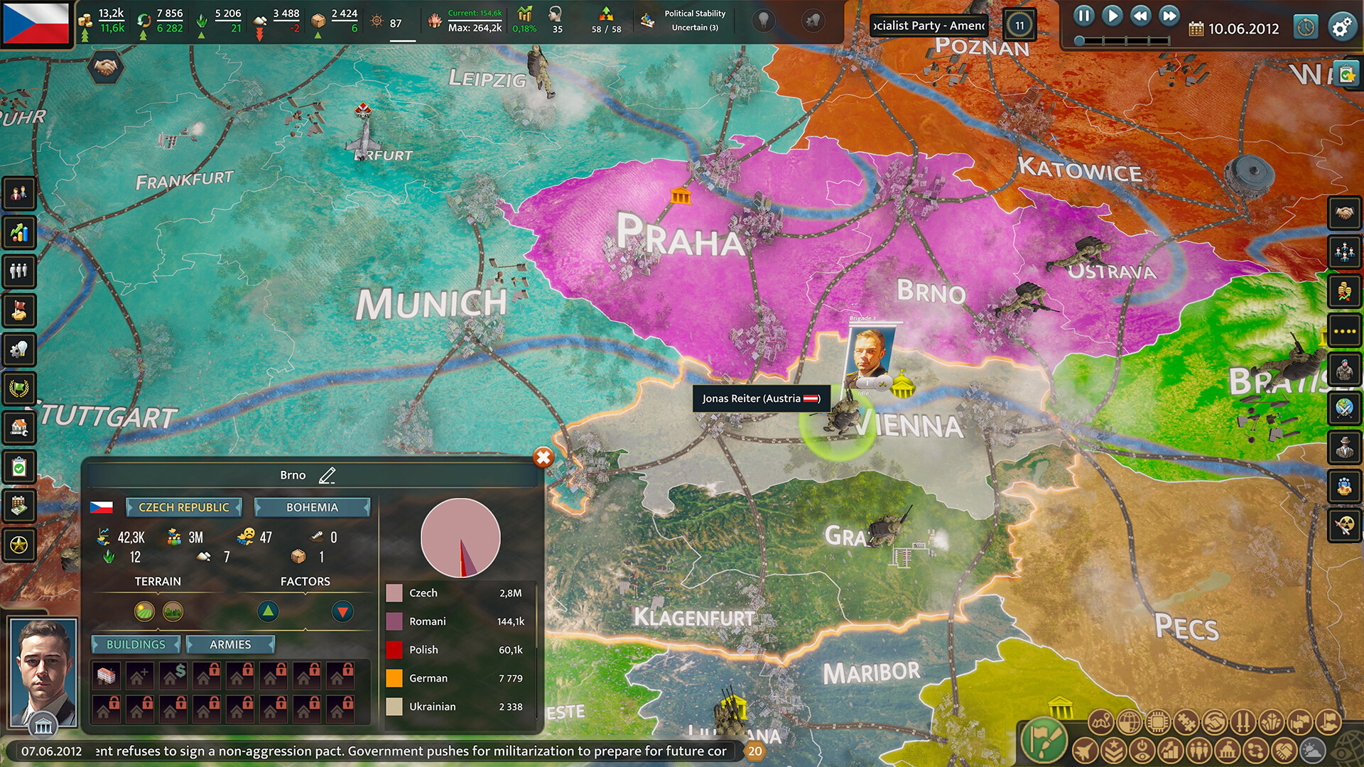 Скриншот: Realpolitiks 3: Earth and Beyond