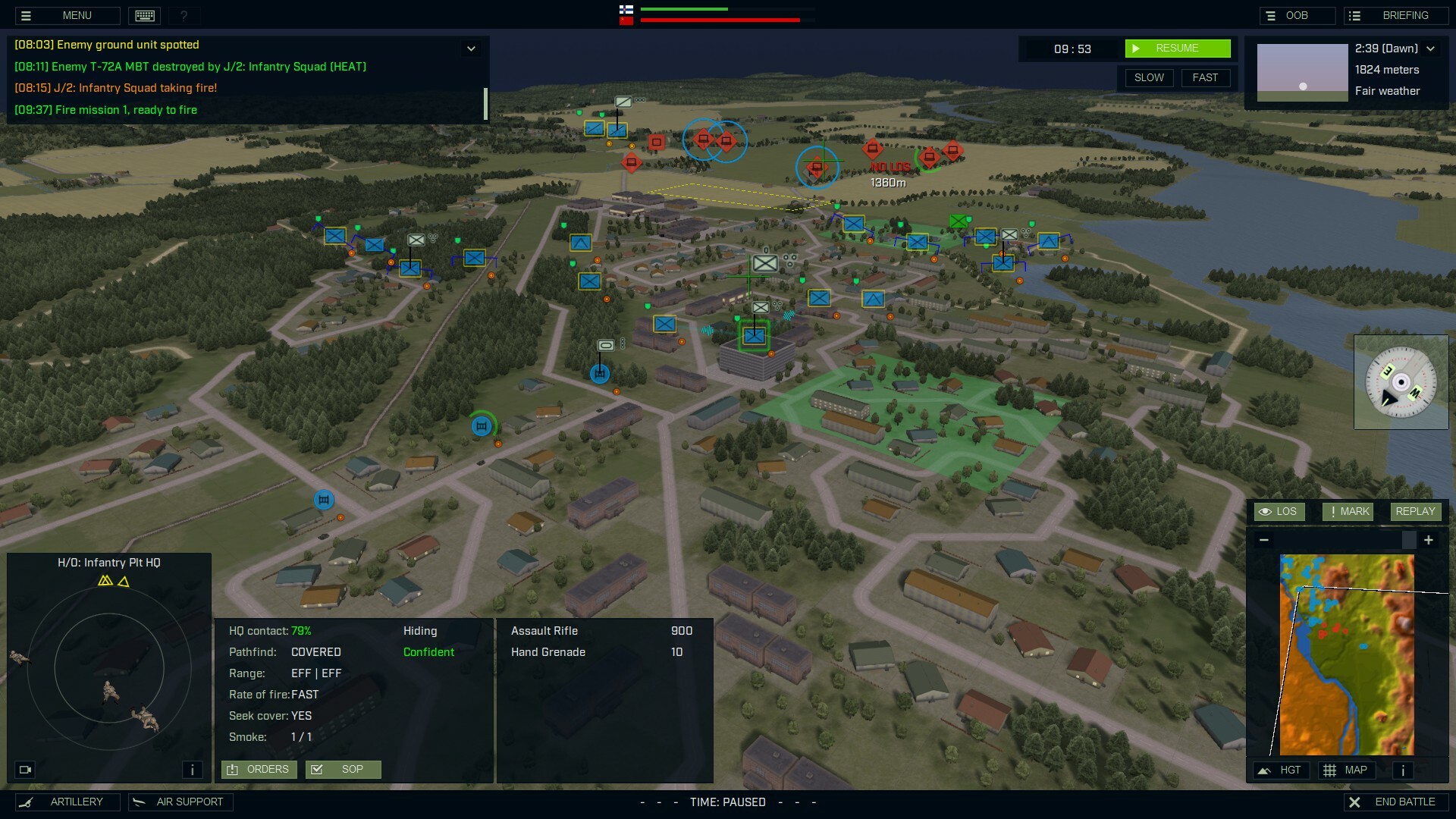 Скриншот: Armored Brigade II