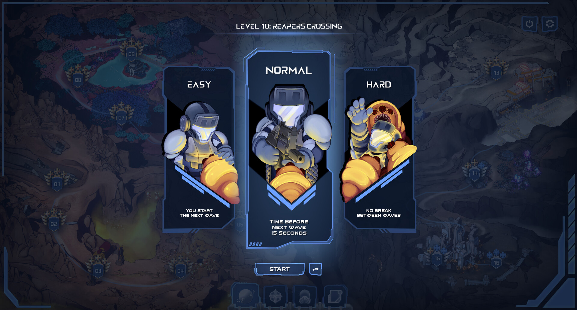 Скриншот: XENOBREAKERS: Classic Tower Defense