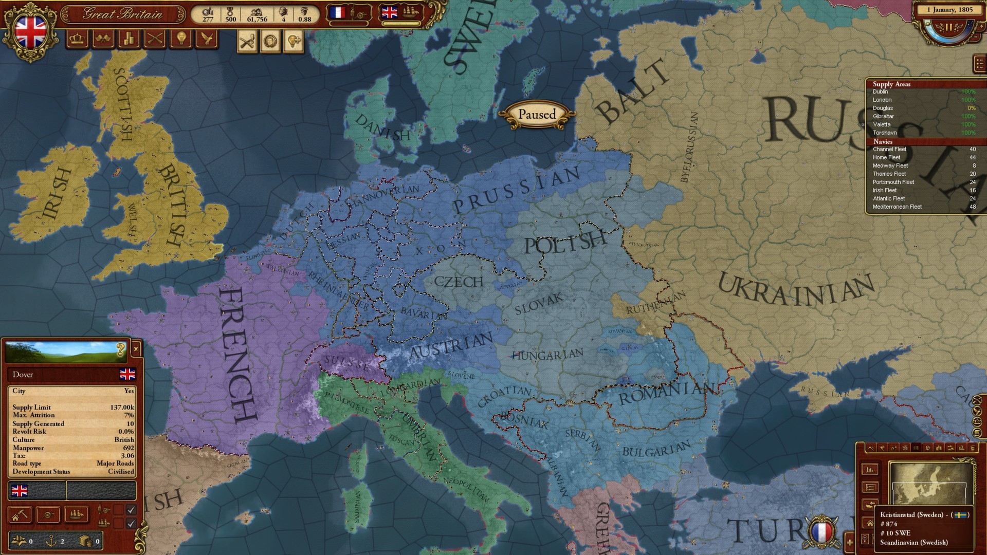 Скриншот: March of the Eagles