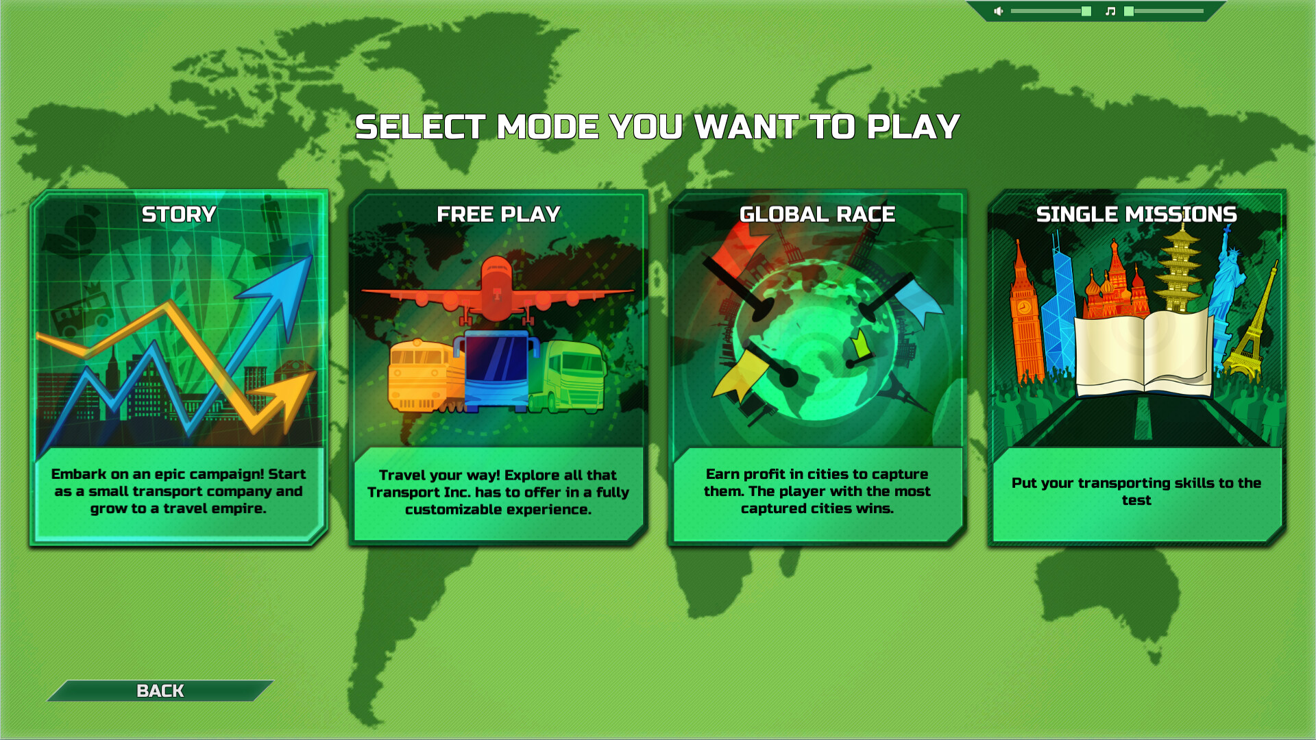 Скриншот: Transport INC