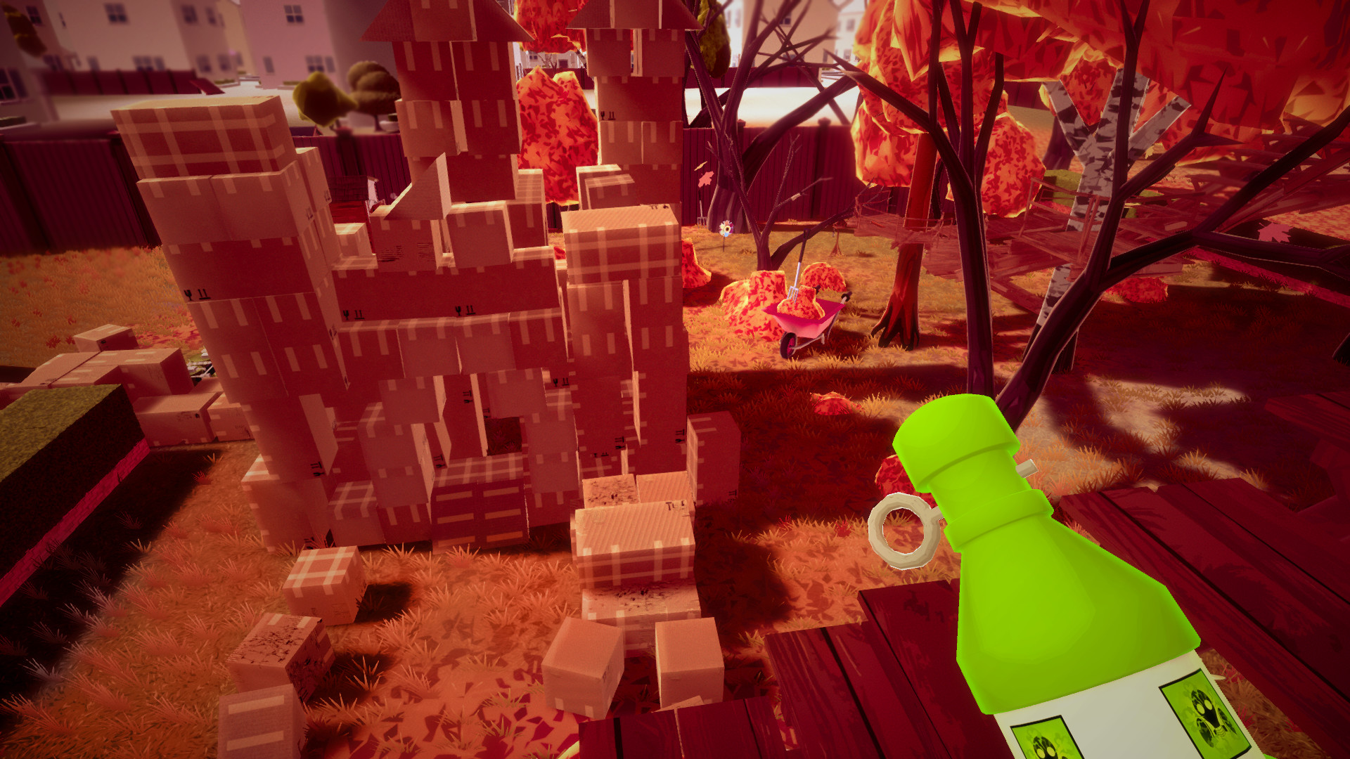 Скриншот: Cartonfall: Fortress - Defend Cardboard Castle