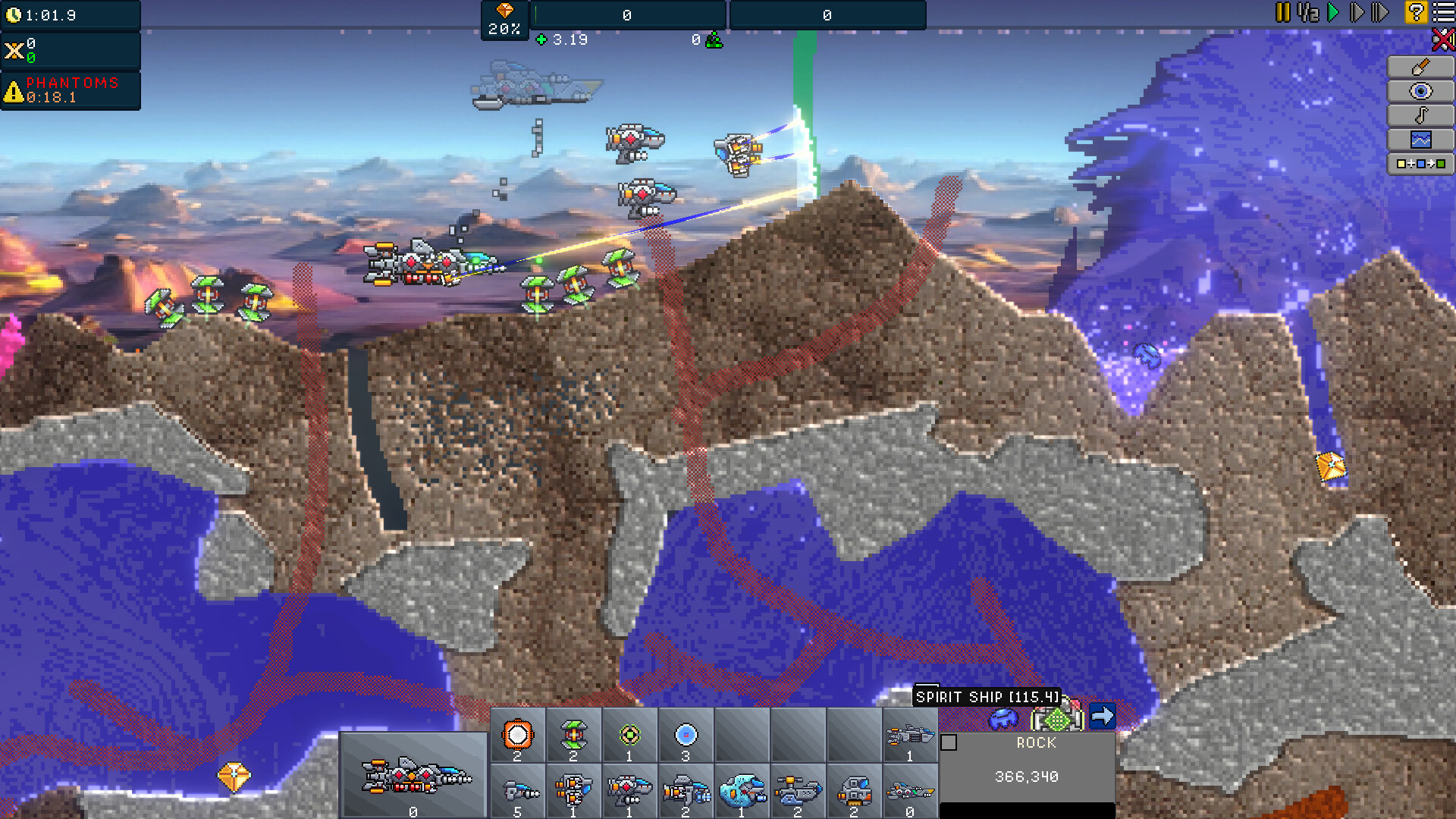 Скриншот 9: Creeper World IXE