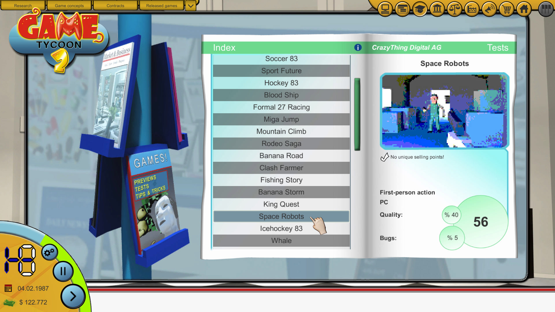 Скриншот 18: Game Tycoon 2