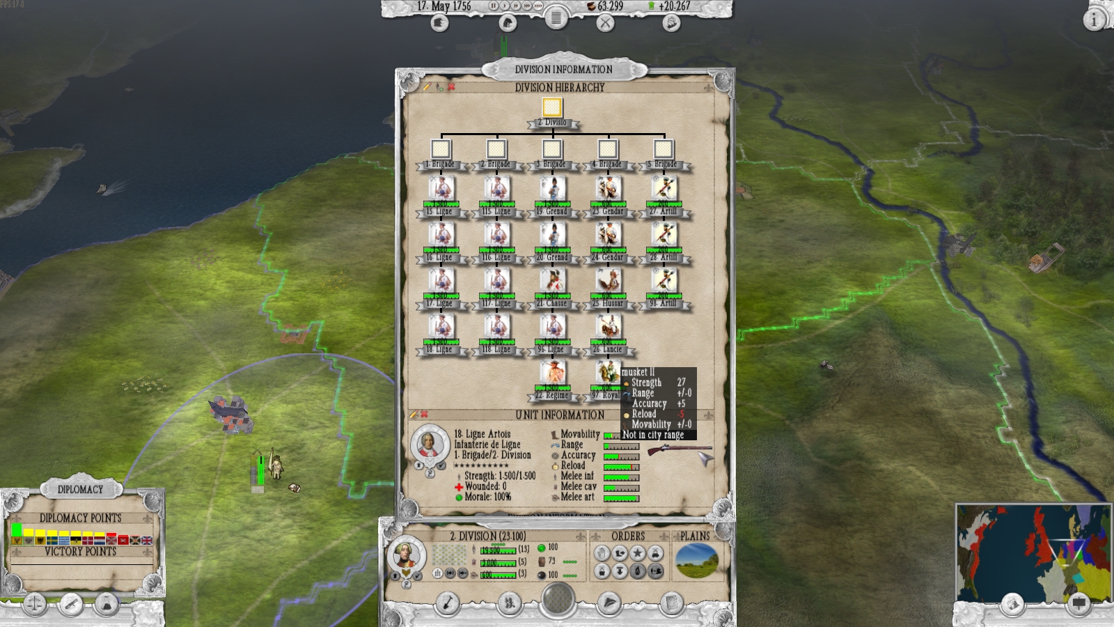 Скриншот 7: The Seven Years War (1756-1763)