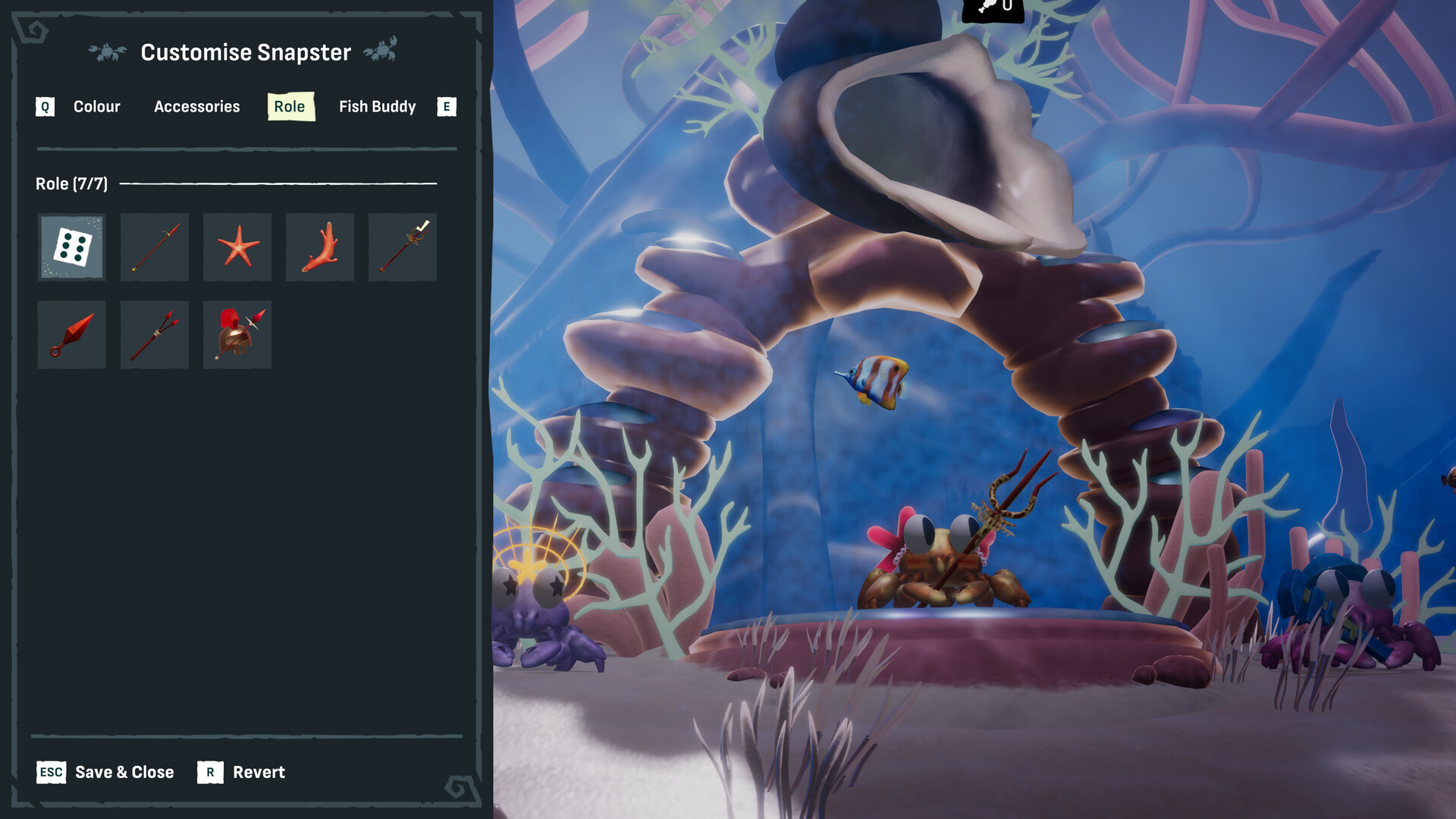 Скриншот: Crab God