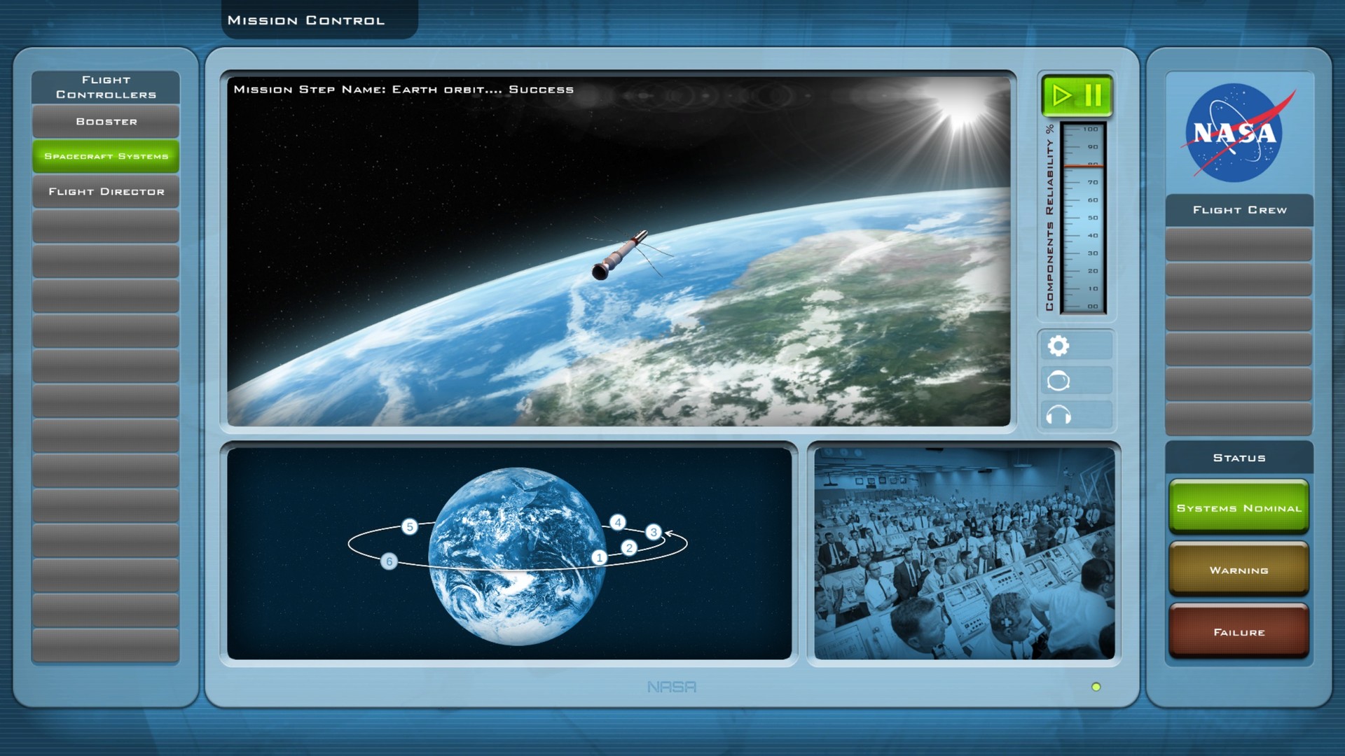 Скриншот 10: Buzz Aldrin's Space Program Manager