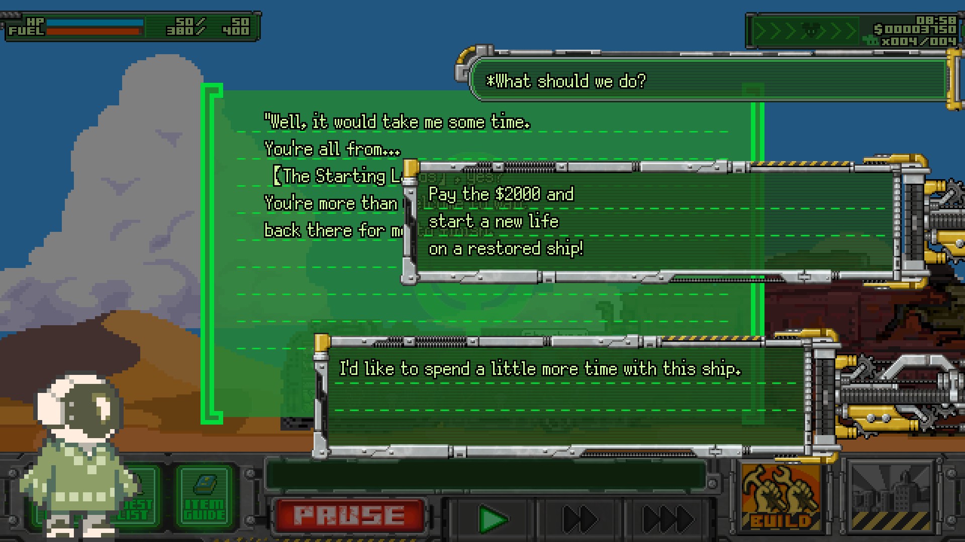 Скриншот: OF MICE AND SAND -REVISED-