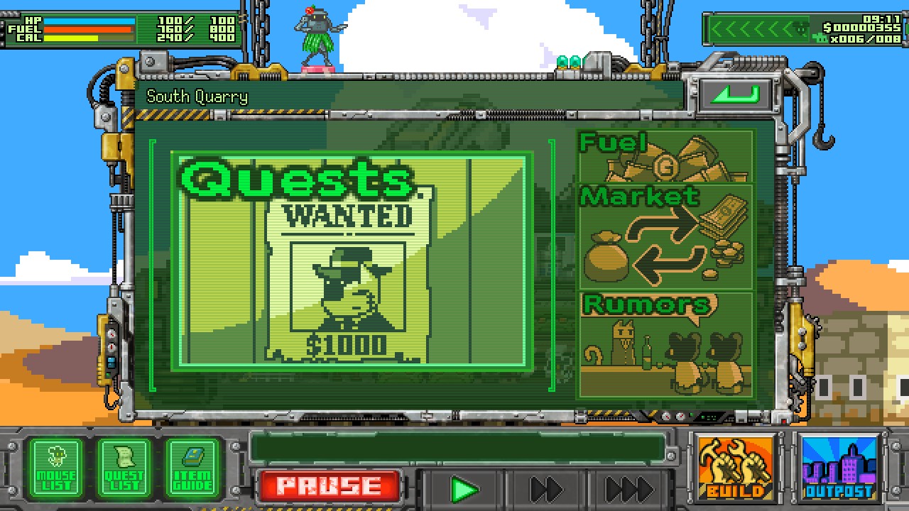 Скриншот: OF MICE AND SAND -REVISED-