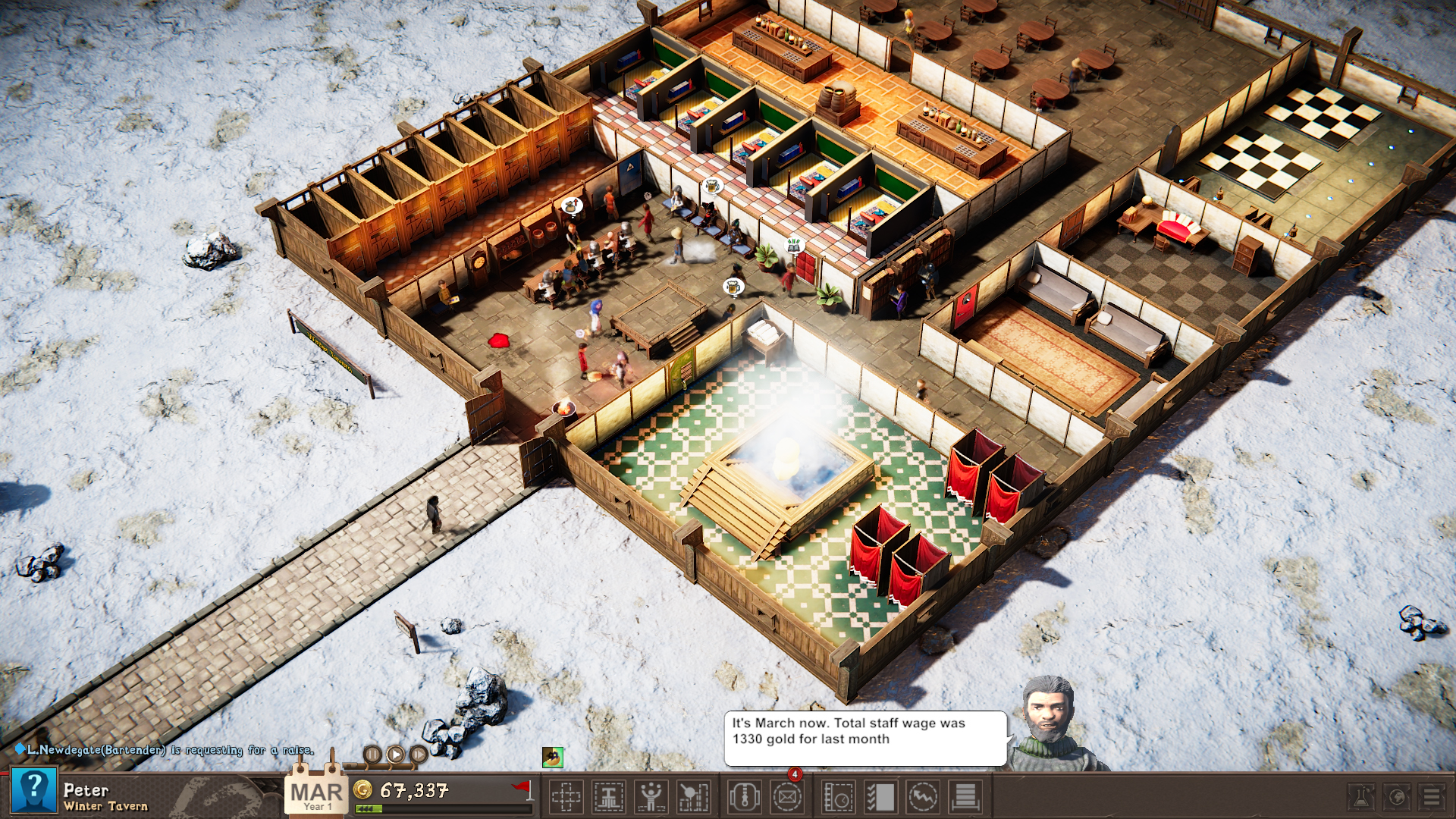 Скриншот: Tavern Tycoon - Dragon's Hangover