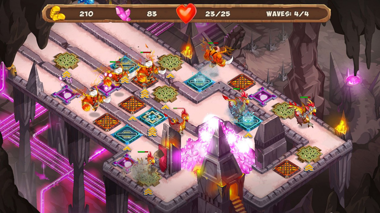 Скриншот: Gnumz: Masters of Defense