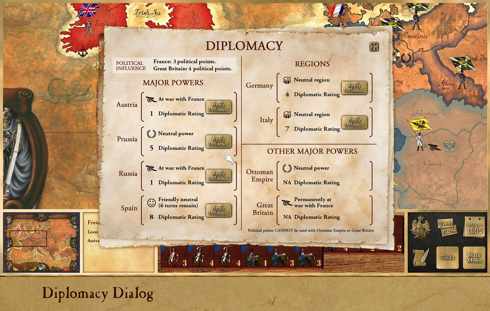 Скриншот: Victory and Glory: Napoleon