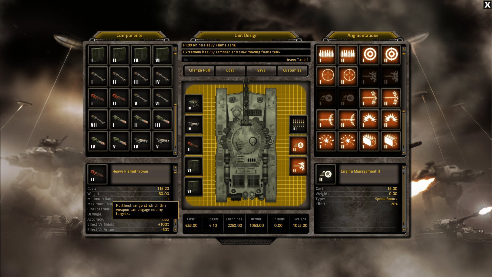 Скриншот: Gratuitous Tank Battles