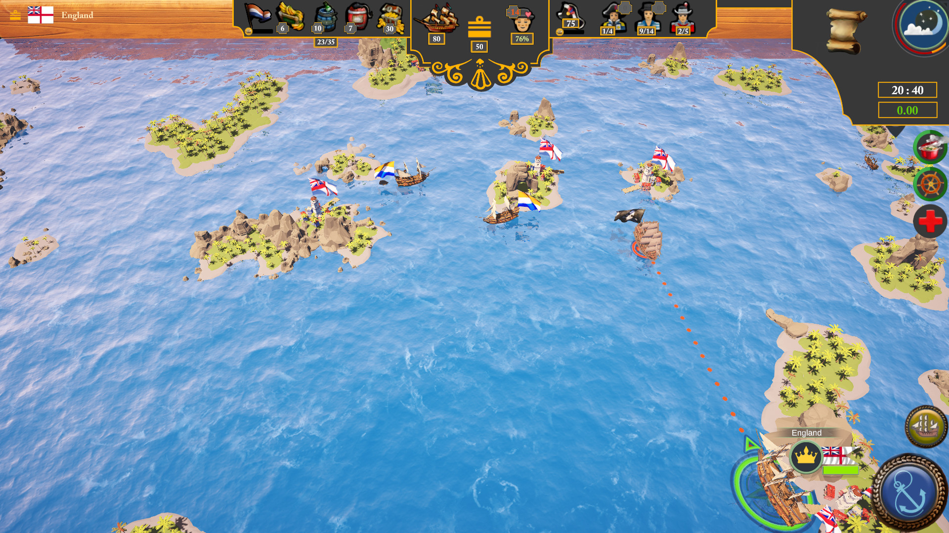 Скриншот: Her Majesty's Ship