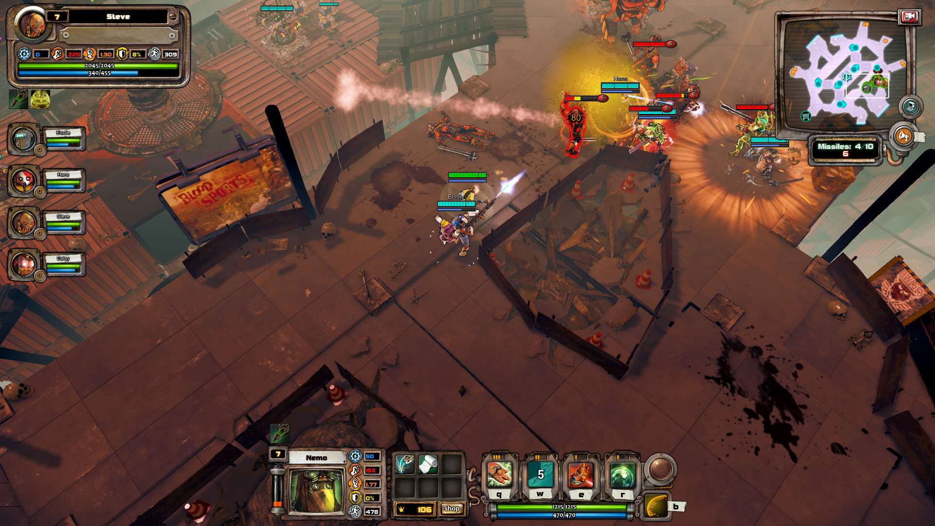 Скриншот: Bloodsports.TV