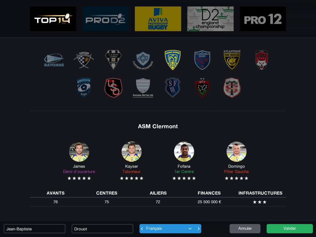 Скриншот 14: Pro Rugby Manager 2015