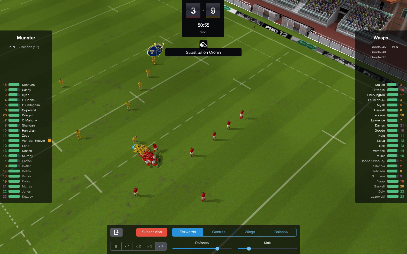 Скриншот 25: Pro Rugby Manager 2015
