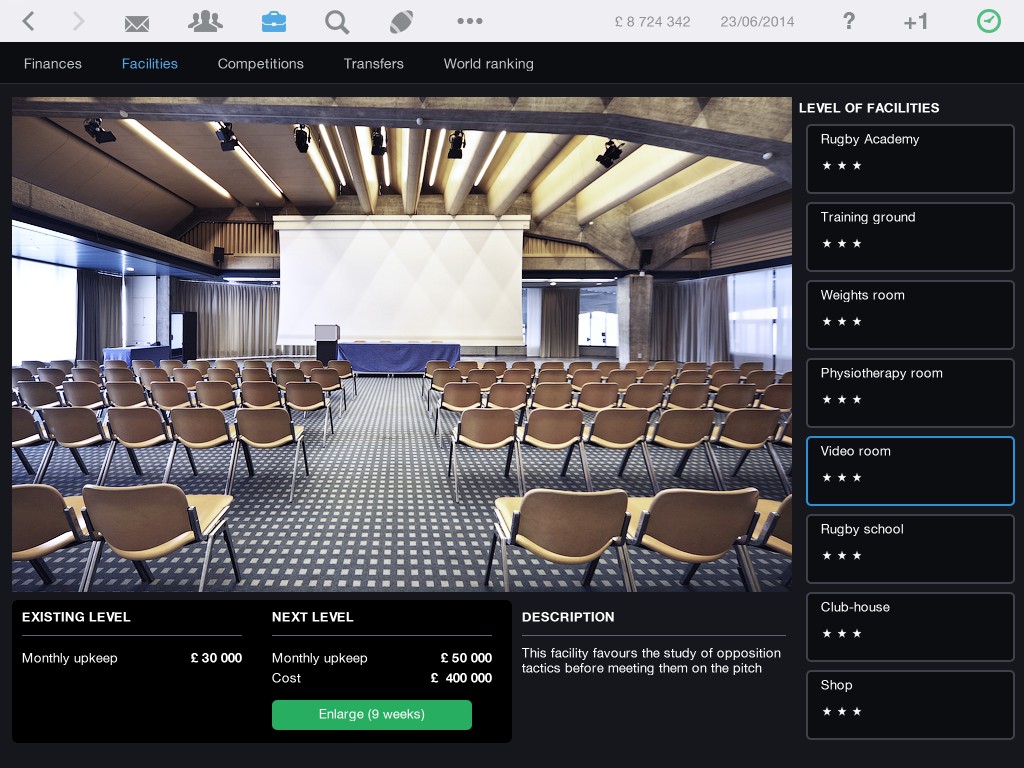 Скриншот 9: Pro Rugby Manager 2015
