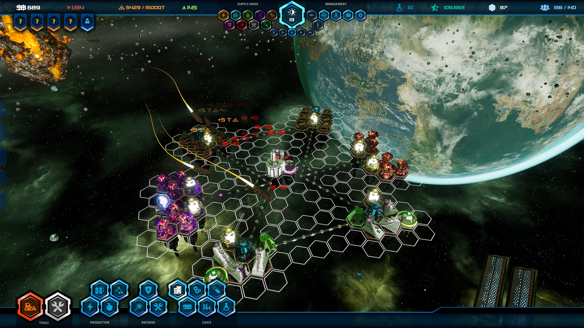 Скриншот: Starport Delta