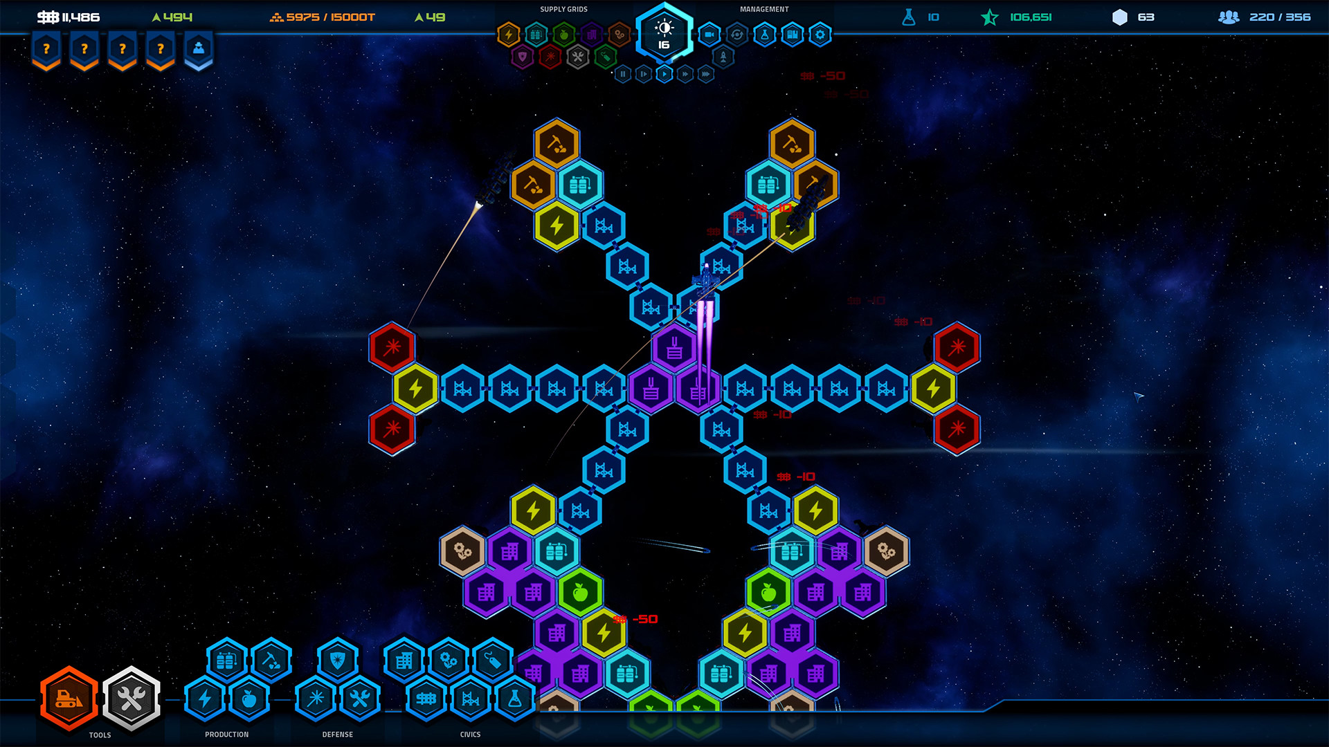 Скриншот: Starport Delta