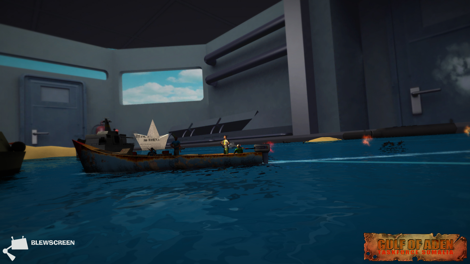 Скриншот 24: Gulf of Aden - Task Force Somalia