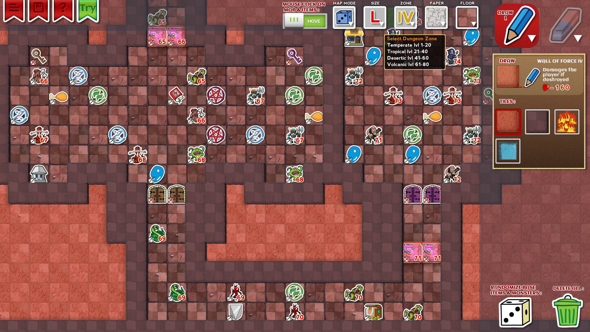 Скриншот 27: Paper Dungeons