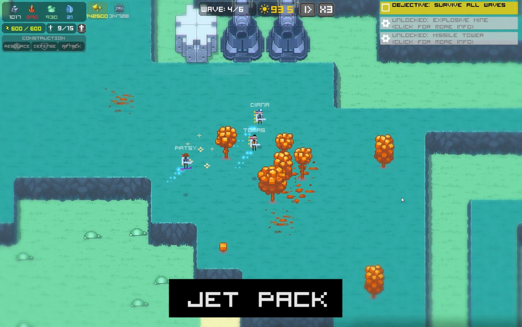 Скриншот: Freaking Meatbags