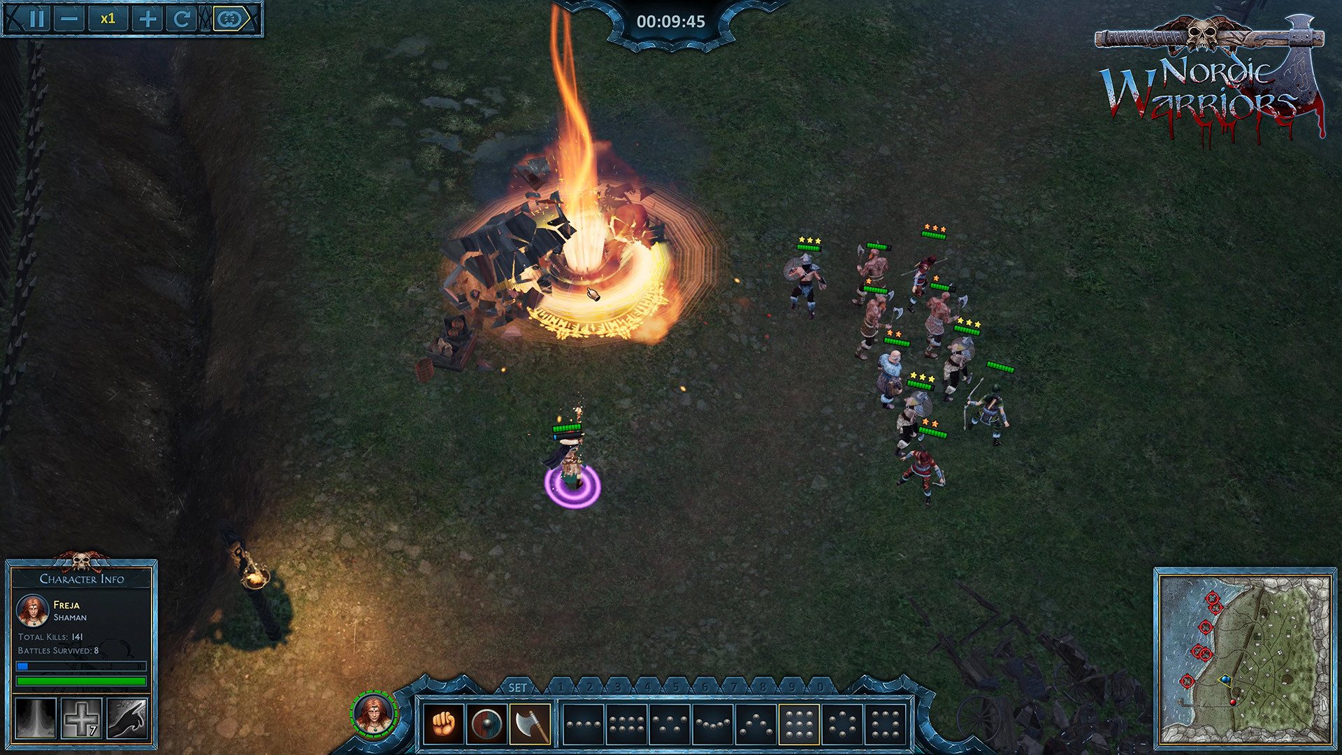 Скриншот: Nordic Warriors