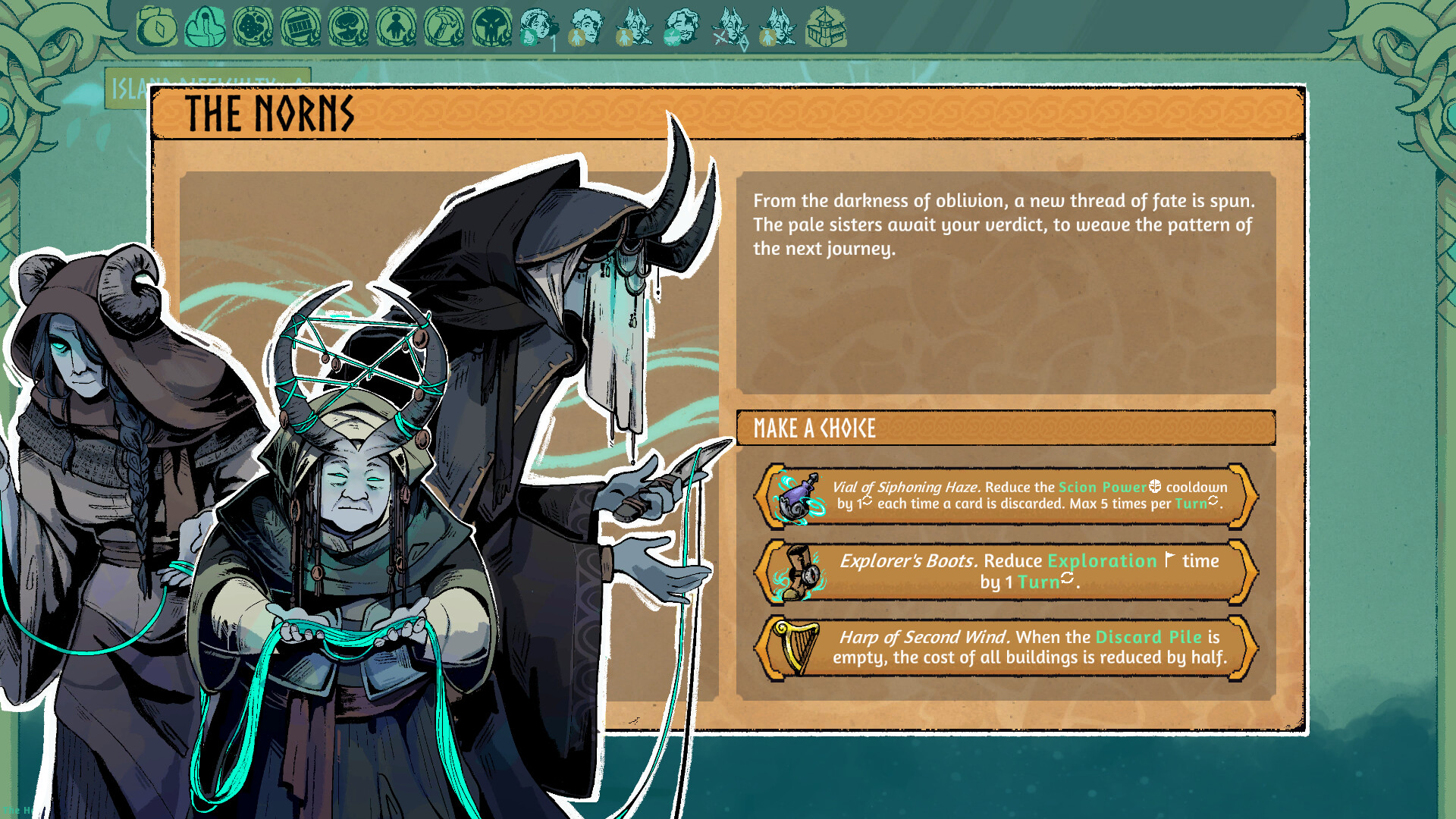 Скриншот: Roots of Yggdrasil