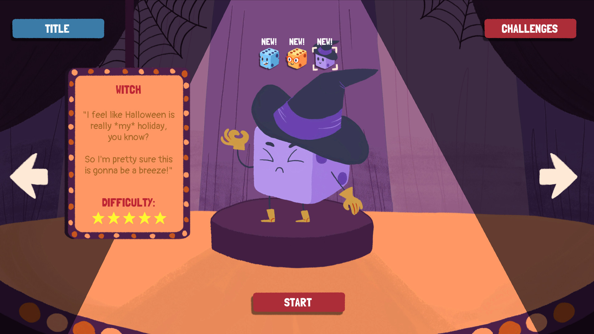Скриншот: Dicey Dungeons