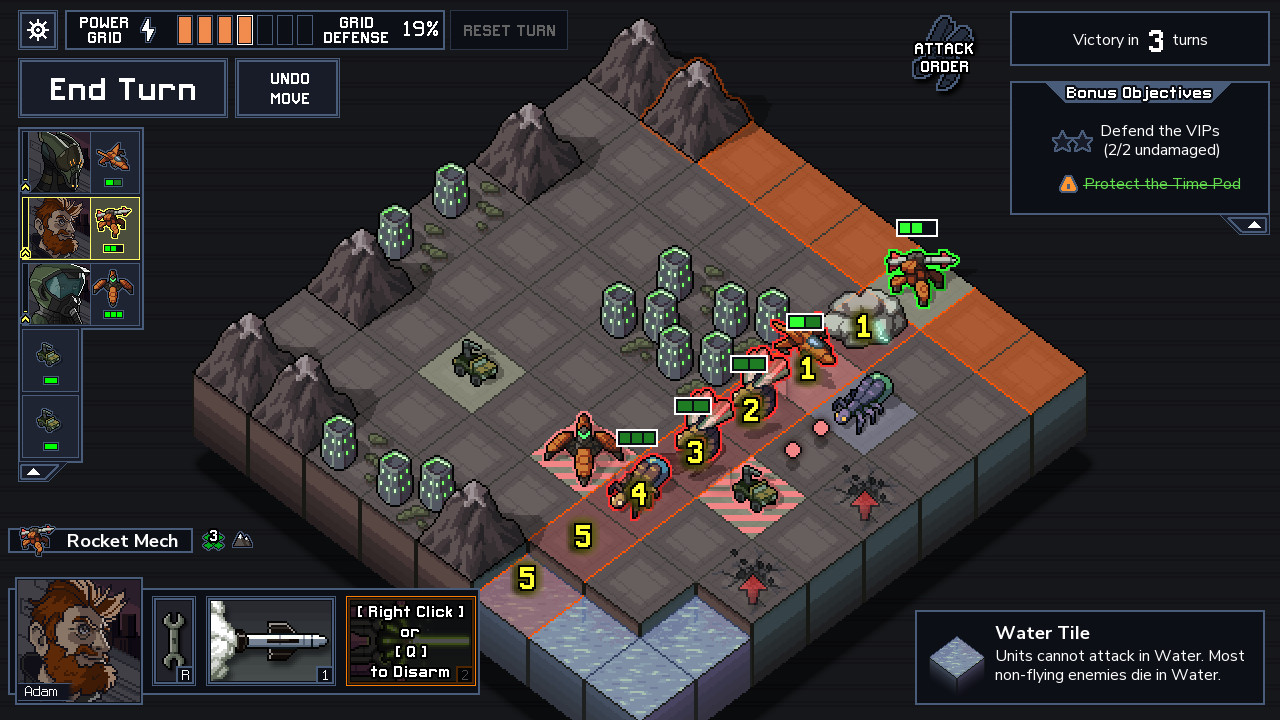 Скриншот: Into the Breach
