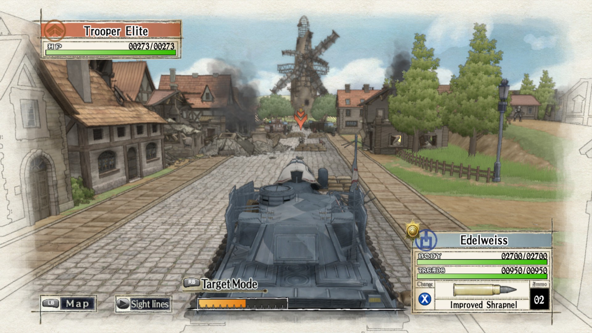 Скриншот: Valkyria Chronicles™