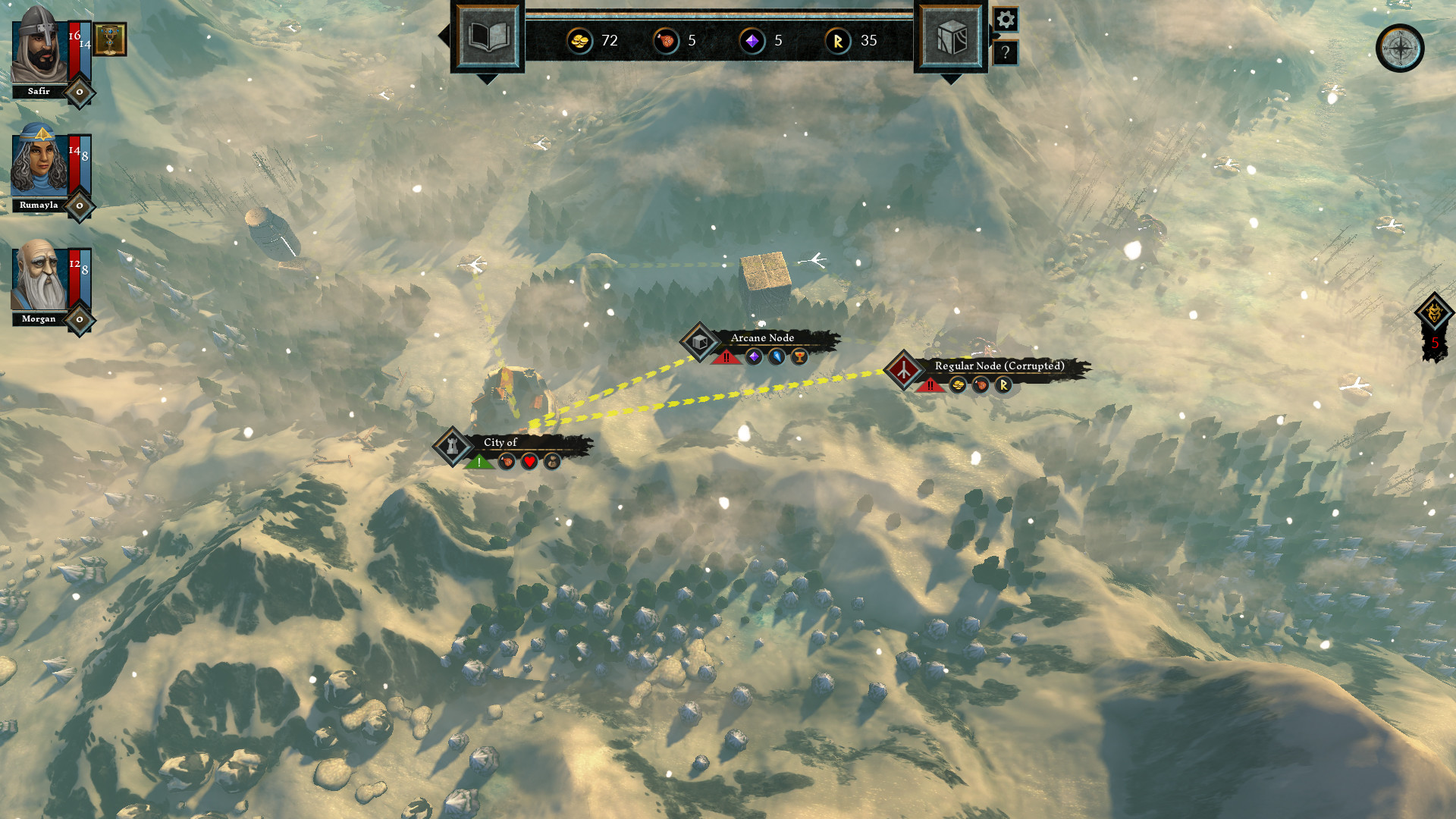 Скриншот: The Hand of Merlin