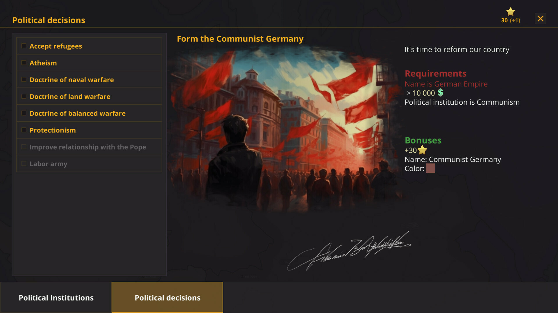 Скриншот: Warnament